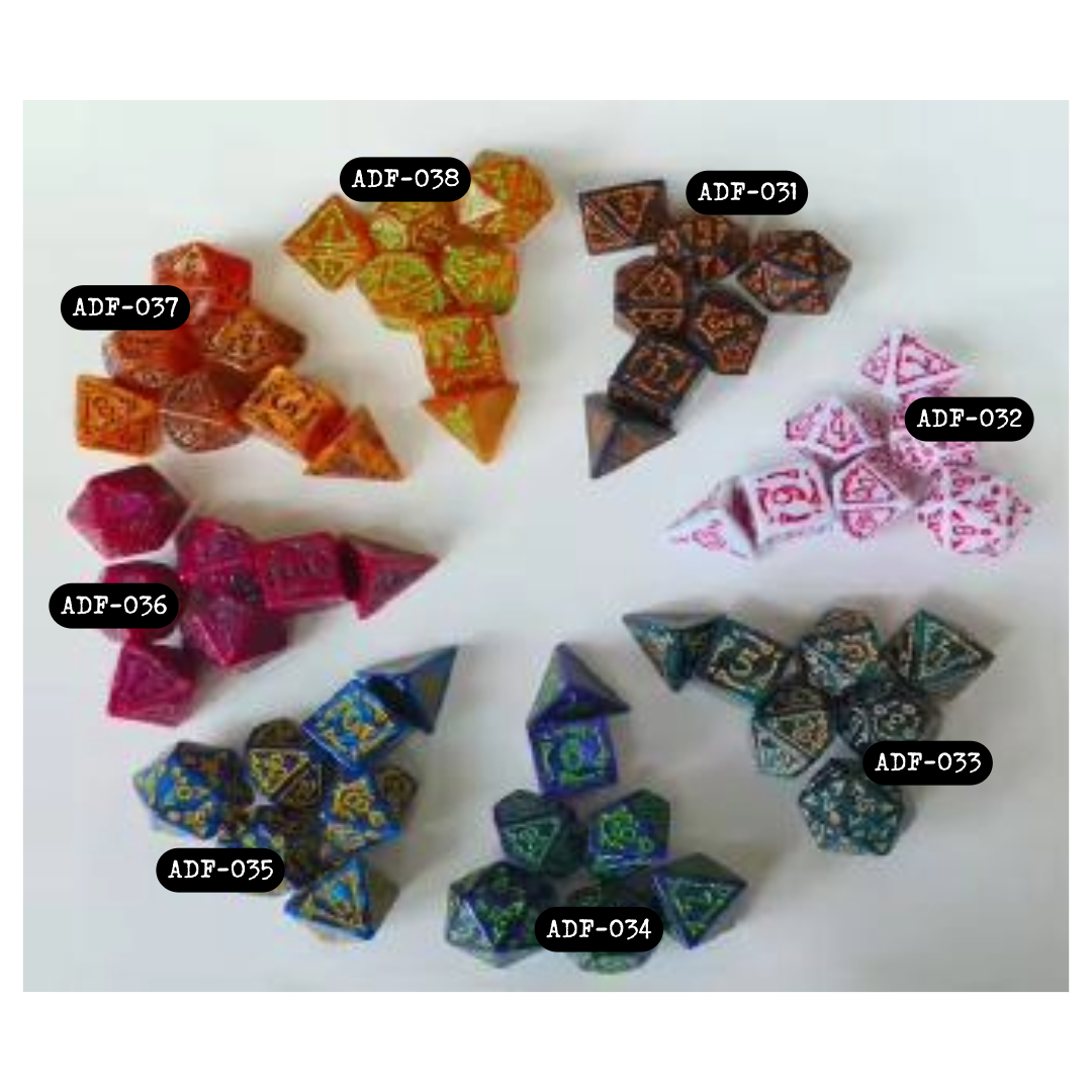 Set of 7 Dice ADF-035
