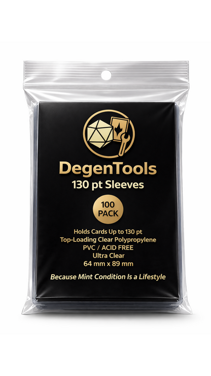 130 pt Sleeves