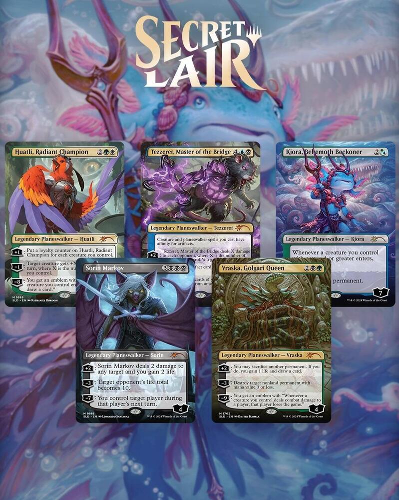 Secret Lair Drop: Showcase: Bloomburrow - Rainbow Foil Edition