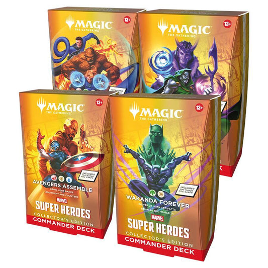 Marvel Super Heroes Commander Deck