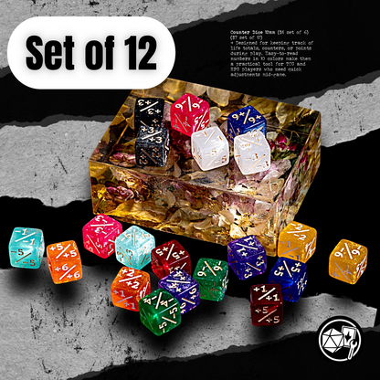Set of 12 Counter