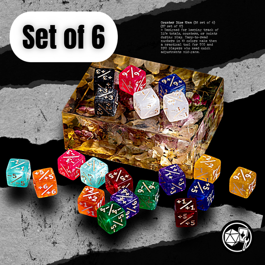 Set of 6 Counter